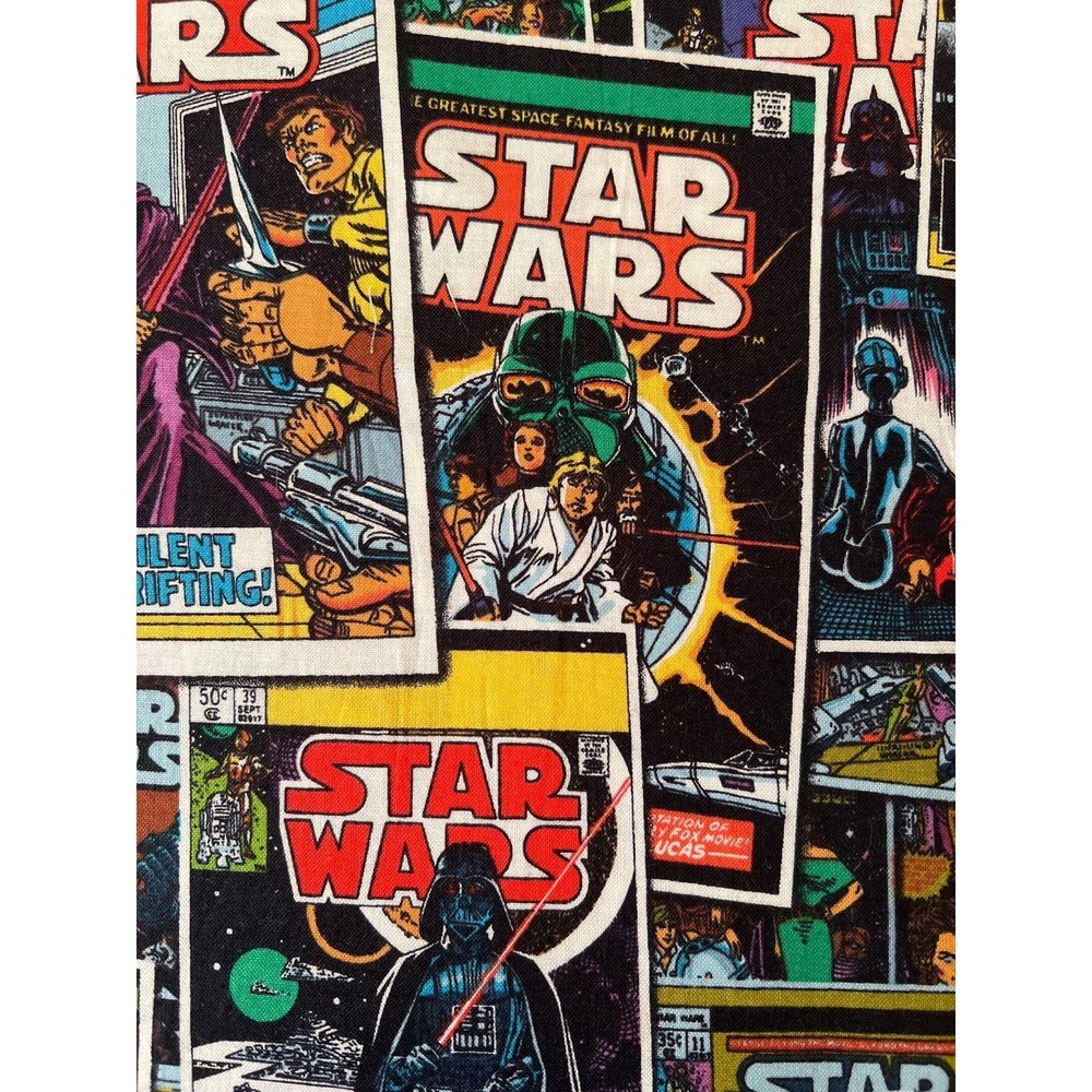 Fabric -OOP Star Wars 2012 Lucas Film LTD Comic Con Comicon Cotton 25" L x 44" W